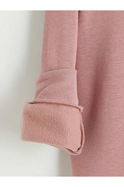 LC Waikiki Long Sleeve Girls' Thick Zippered Sweatshirt (W5)