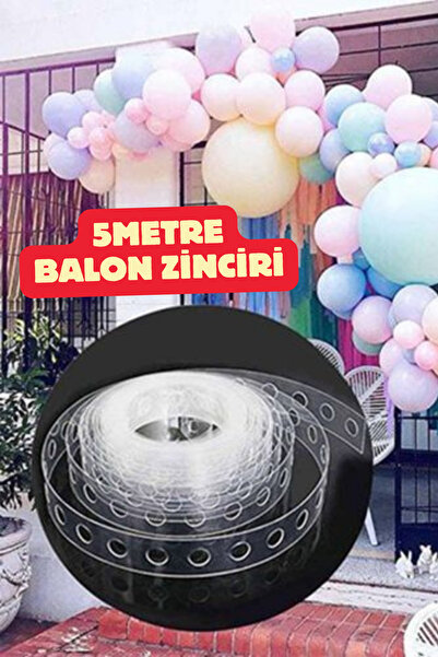 Baloncu Dede 5 Metre Balon Zinciri Balon Hizalama Aparatı Balon Asma Aparatı ...