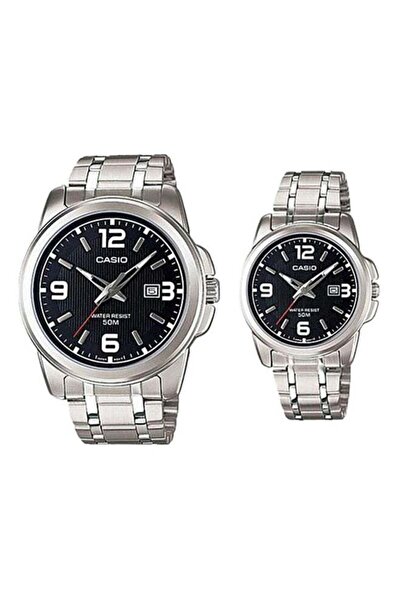 Casio 2-Piece Enticer Analog Couple Watch Set