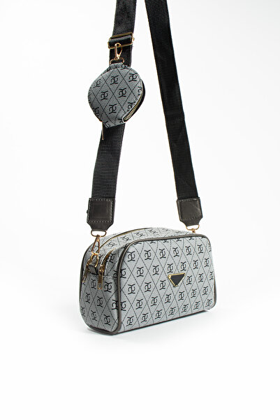 MY VİNTAGE Women's Crossbody Adjustable 2-Compartment Strap Bag