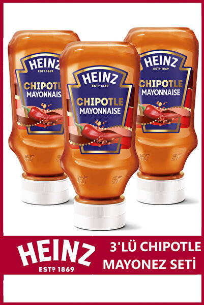 Heinz Chipotle Mayonez 225 gr x 3 Adet