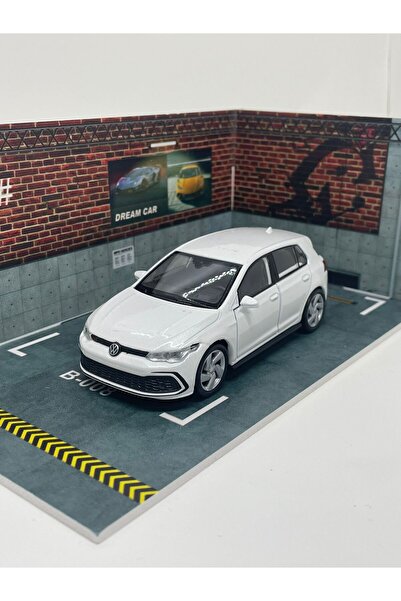 MODEL HEDİYELİK Volkswagen Golf 8 Diecast Metal Araba