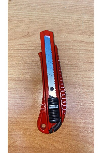 DMAX Dmx-4743 ( Büyük ) ( Metal ) Falçata Maket Bıçak ( 18mm Bıçaklı & 0.5mm ...