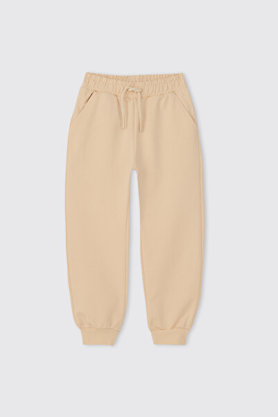 Panço Kız Çocuk Pembe Eşofman Altı