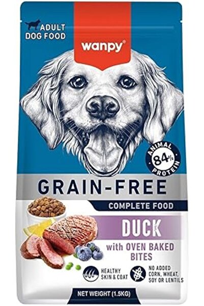 Wanpy Ördekli Tahılsız Yetişkin Köpek Maması 1,5kg