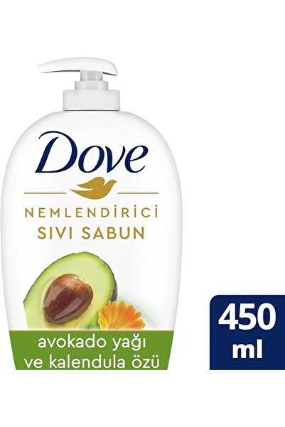 Dove Sıvı Sabun, Avokado Yağı ve Kalendula Özlü 450 ml