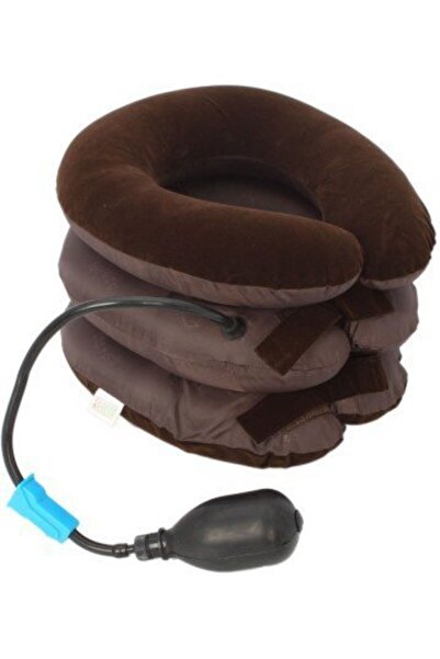 Twinkle Mart Inflatable Cervical Collar Neck Traction Pillow (3-Layer)