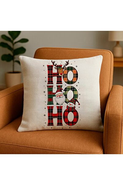MİNOZA Цифрово отпечатана декоративна калъфка за възглавница с коледен мотив