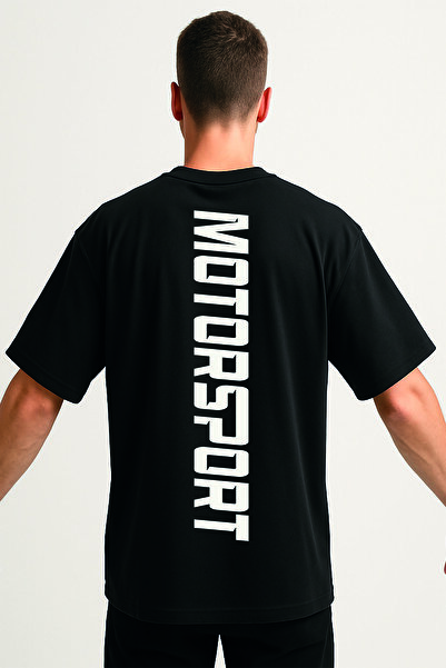 Advantage Motorsport Front and Back Logo Oversized 100% Cotton- Premium Tshirt