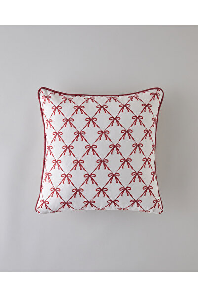English Home Hollya cushion cover 45x45 cm red