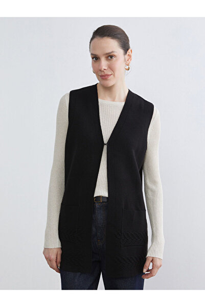 LC Waikiki V Yaka Kadın Triko Yelek