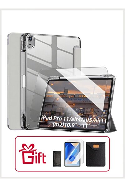 yaqeen iPad Air 11 Inch (M2) Case & iPad Pro 11 Inch Cover (1st/2nd/3rd/4th Generation) With Pen Slot