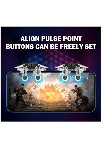 Generic 6-Finger Mobile Game Triggers - Sensitive Shoot/Target for PUBG/Survival Rules