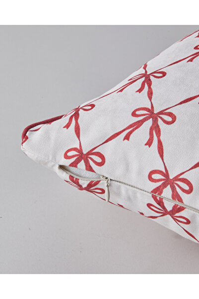 English Home Hollya cushion cover 45x45 cm red