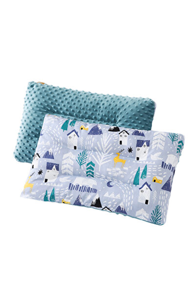 COOYA Pregnancy Pillows Shape Breathable Soft & Minky Dot Fabric Kids Pillow Cute Small Bedroom Decorative