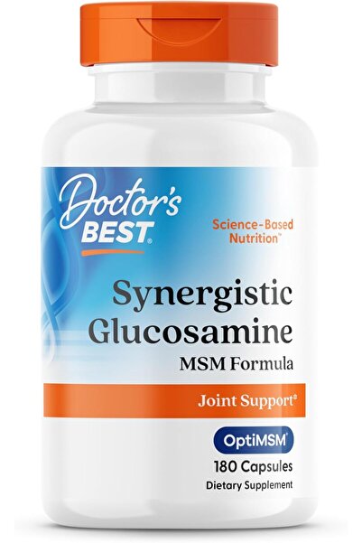 Doctor's Best Synergistic Glucosamine MSM Formula Capsules - 180