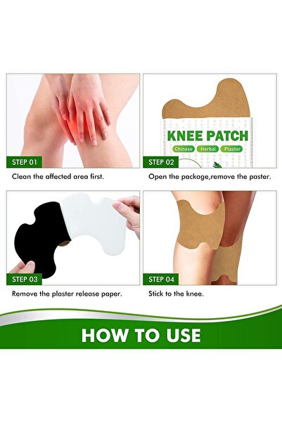 genernic TYCA 36 pcs (Pack of 3) Knee Pain Relief Self-Heating Heat Patches