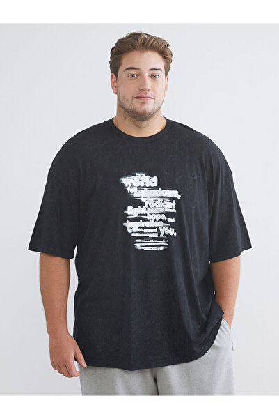 LC Waikiki Crew Neck Printed Combed Cotton Men's T-Shirt