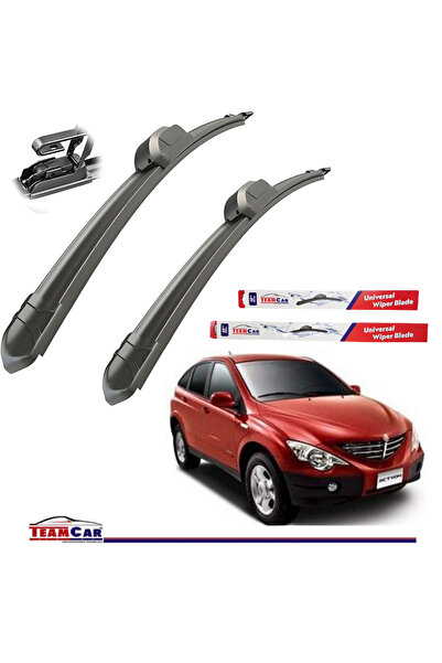 TEAMCAR Ștergătoare de parbriz SsangYong Actyon (2006-2014) față, plată