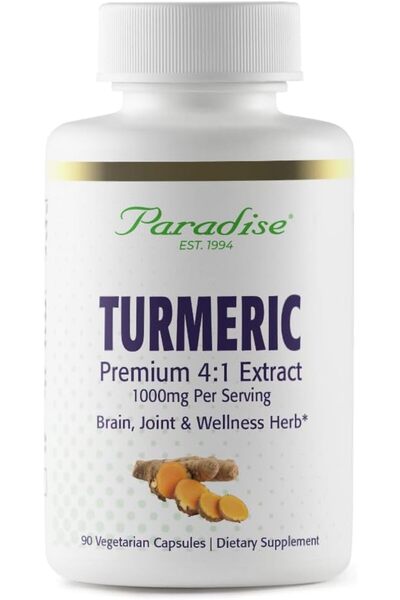 Paradise Herbs الكركم (90 كبسولة نباتية)