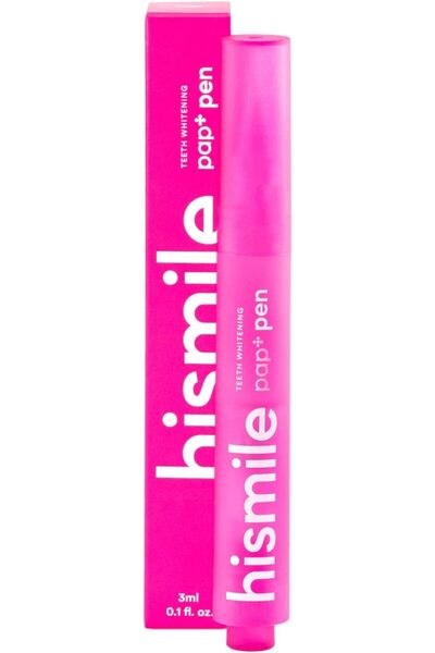 Hismile PAP+ Whitening Pen - Peroxide-Free Teeth Whitening, Sensitivity Free
