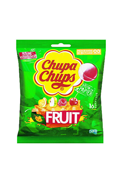 Chupa Chups Fruit Mix 16 lollipops 192g
