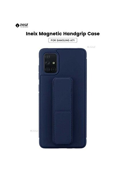 ineix حزام معصم مغناطيسي 3 في 1 مع حامل وغطاء جراب لهاتف Samsung Galaxy A71 4G