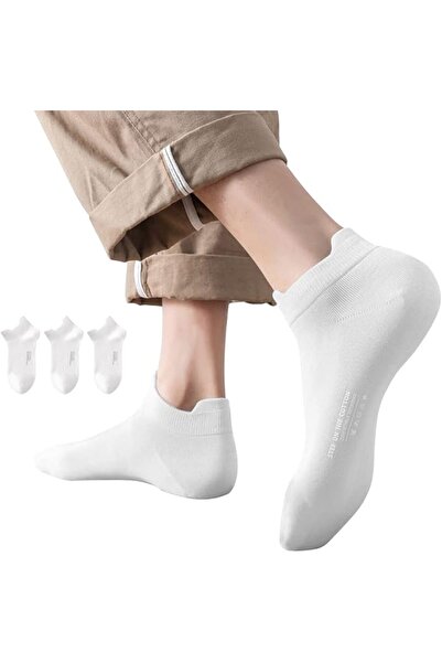 COOYA Men's Athletic Socks 100% Cotton Sports Comfort Comfort Breathable Sweat-Absorptive Women Odor-Resis