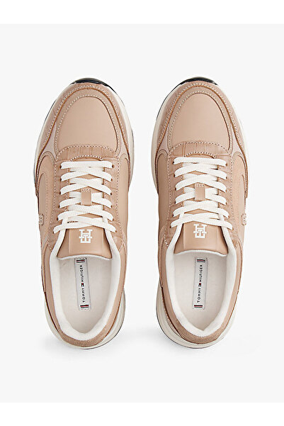 Tommy Hilfiger Leather Th Monogram Cleat Trainers