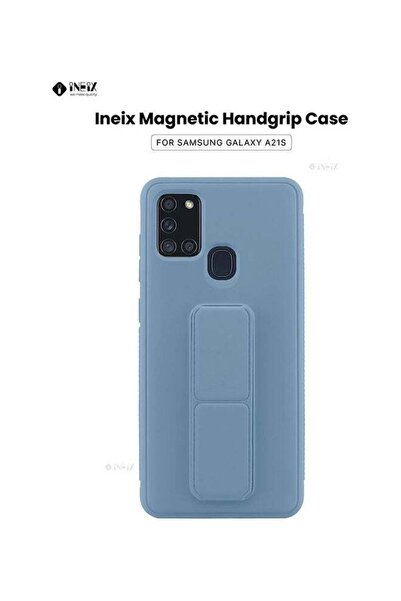 ineix 3-in-1 Magnetic Wrist Strap Hand Grip with Stand Case Cover for Samsung...