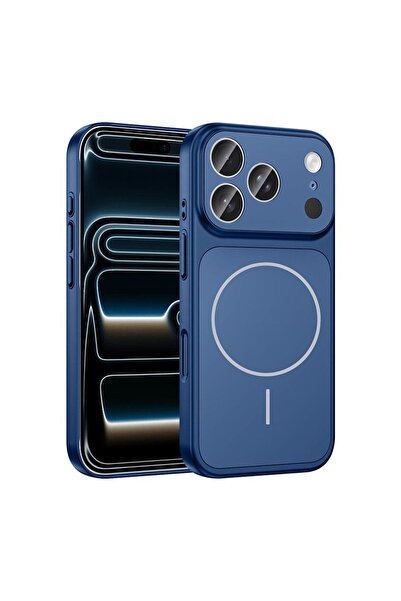 Zebana Apple iPhone 17 Pro Uyumlu Kılıf TitanMag ColorShield Kılıf (Kablosuz ...