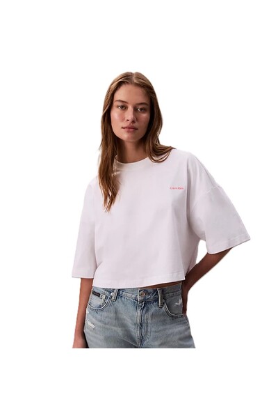 Calvin Klein Tricou SS HVY JERSEY FASHION CROP TEE