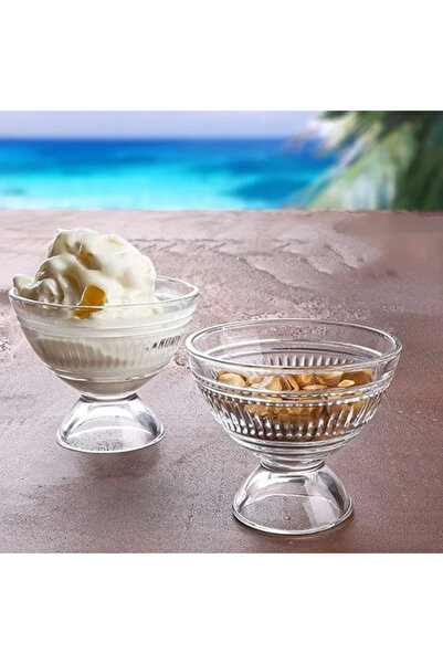 Kosova GRB29 Ayaklı Cam Kase 6'lı