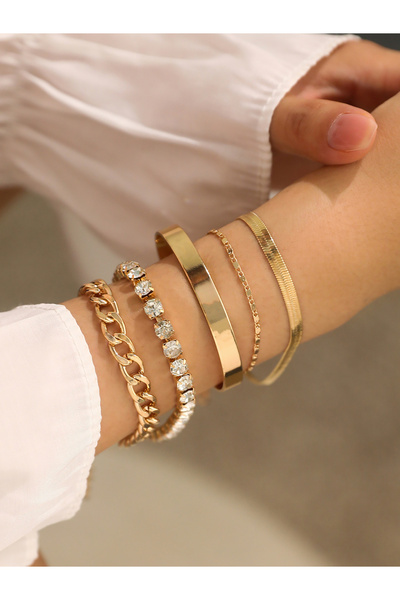 Take Two By Styli مجموعة من 5 أساور كاجوال