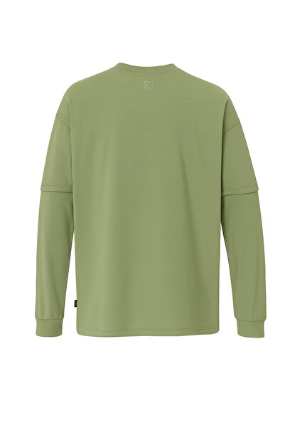 Espina Premium Double sleeve basic Oversized t-shirt