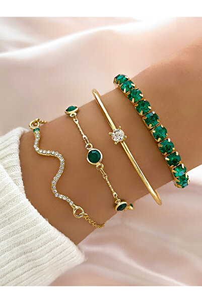 Take Two By Styli مجموعة من 4 أساور مزخرفة