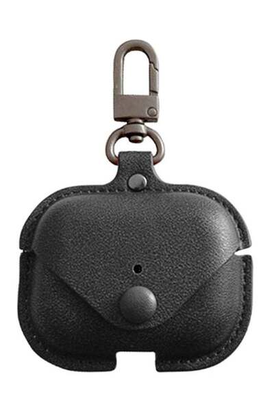 ineix غطاء حماية جلدي لسماعات ابل ايربودز برو