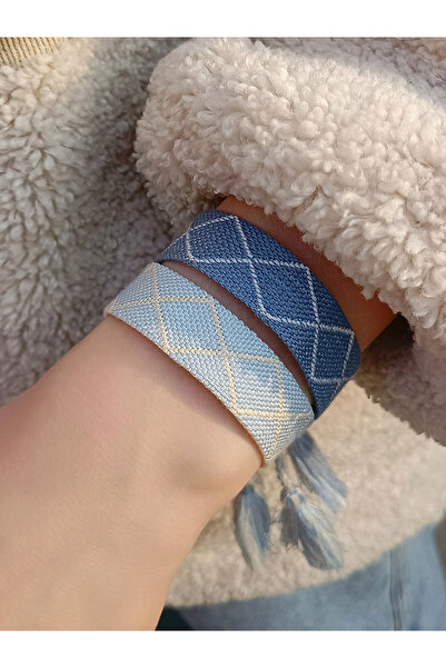 Take Two By Styli مجموعة أساور منسوجة من قطعتين