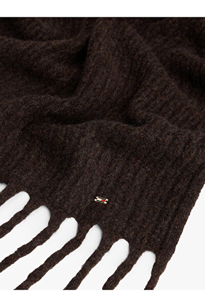 Tommy Hilfiger Hilfiger Metal Flag Cable Knit Scarf