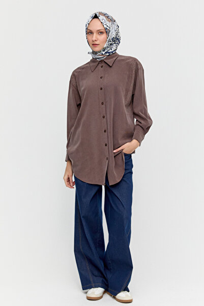 Setrms Taş Detaylı Lyocell Tunik