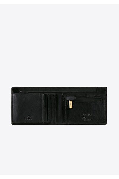 Wittchen Men's Leather Medium Wallet Black Leather