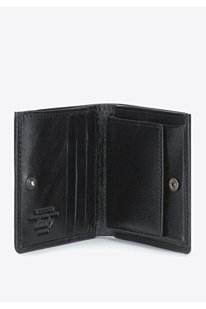 Wittchen Woman Small Leather Women's Wallet Black Leather