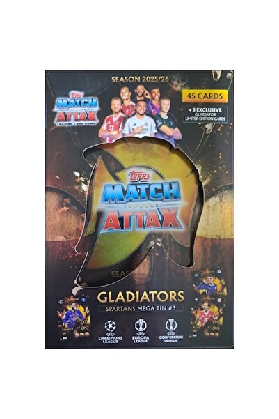 TOOP TOOLS Cărți de joc - Mega cutie #3, sezonul Match Attax Champions League 2025/26