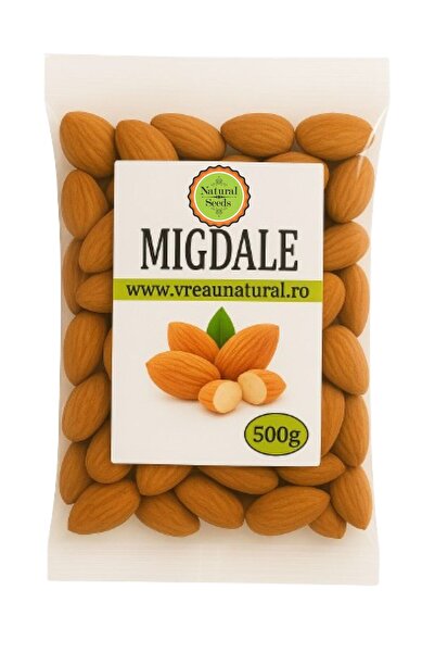 Natural Seeds Product Raw almonds, Seeds Product, 500 gr