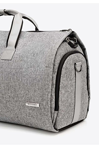 Wittchen Men's 2-in-1 Suit Bag Gray Polyester