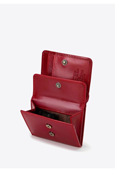 Wittchen Women's Leather Wallet Small Red Leather