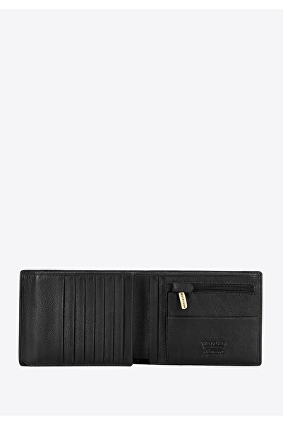 Wittchen Men's Leather Wallet for Registration Certificate, Black, Leather
