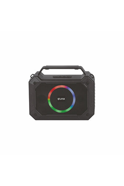 unix International Unix H Box XB-U88 – 15W RGB Wireless Speaker with TWS, FM Radio & Portable Design