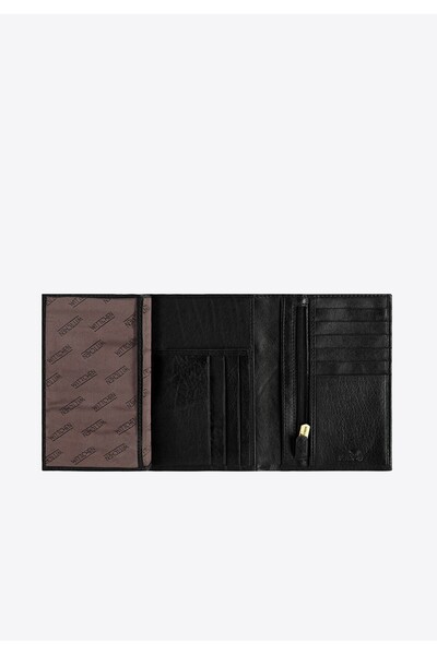 Wittchen Men's Wallet in Black Full Grain Leather