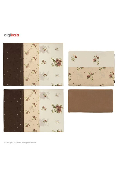 AL-SARIHI GROUPS Turkish double duvet set, 6 pieces, 3D